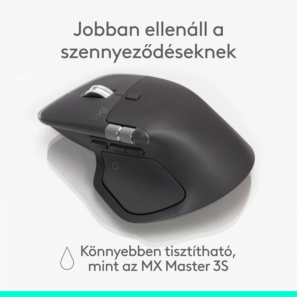 Logitech MX Master 4 vezeték nélküli grafitszürke egér