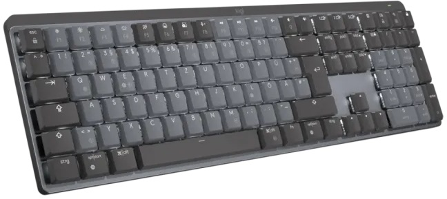 Logitech MX Mechanical Illuminated Performance UK grafitszürke vezeték nélküli billentyűzet