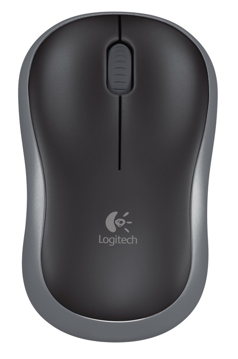 Logitech M185 vezeték nélküli szürke notebook egér