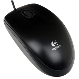 Logitech OEM B100 USB fekete egér
