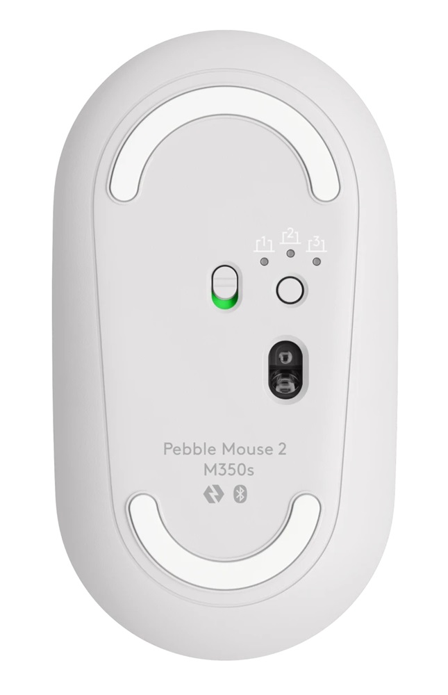 Logitech Pebble Mouse 2 vezeték nélküli fehér egér