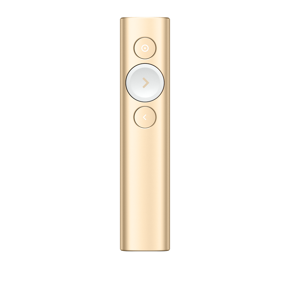 Logitech Spotlight Presentation Remote - Gold