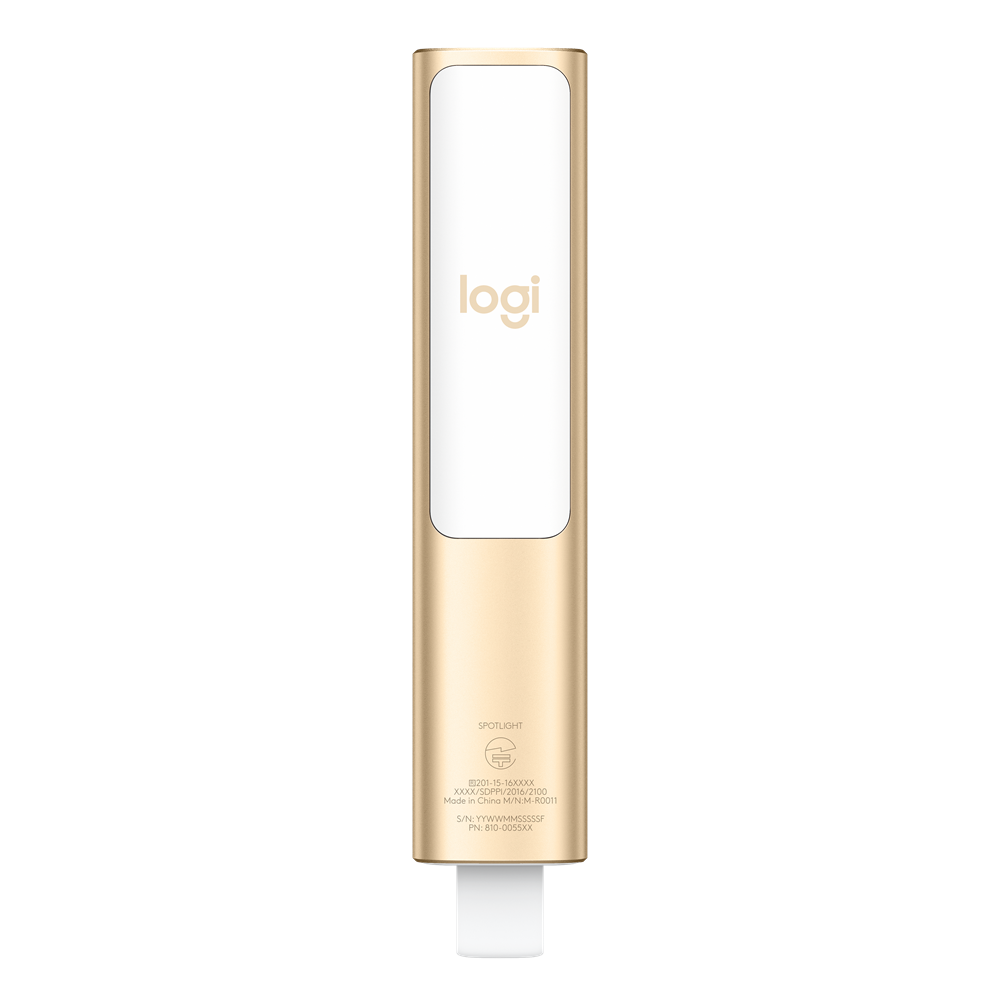Logitech Spotlight Presentation Remote - Gold