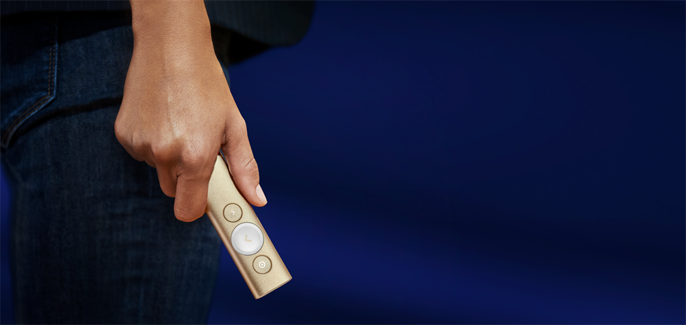 Logitech Spotlight Presentation Remote - Gold