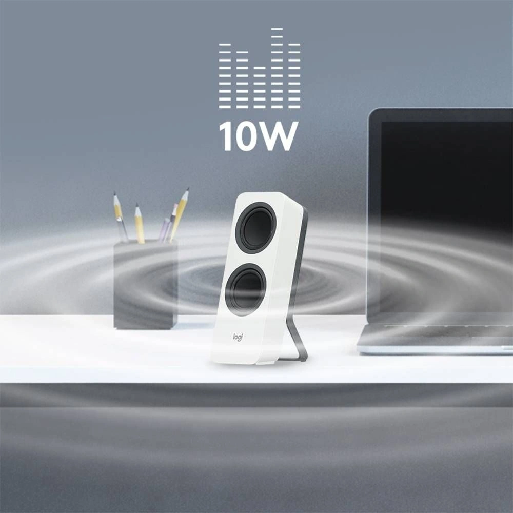 Logitech Z207  5W Bluetooth fehér hangszóró