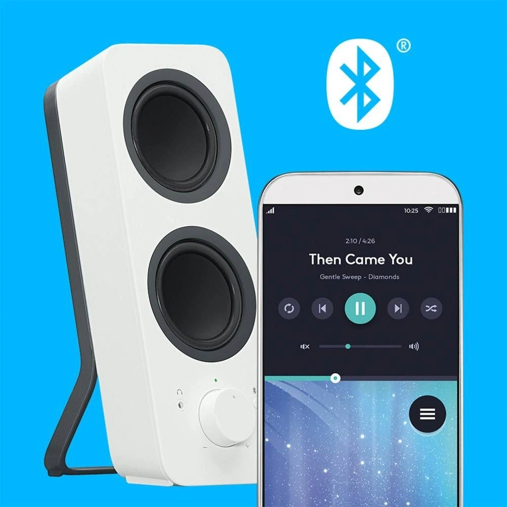 Logitech Z207  5W Bluetooth fehér hangszóró