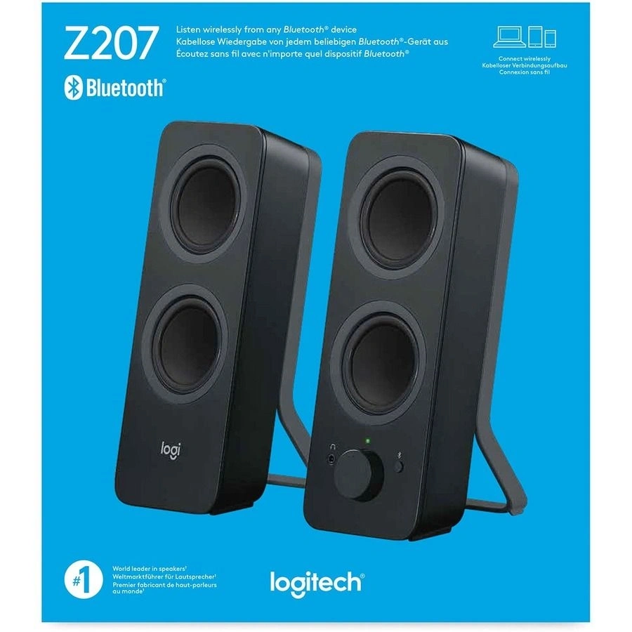 Logitech Z207  5W Bluetooth fekete hangszóró