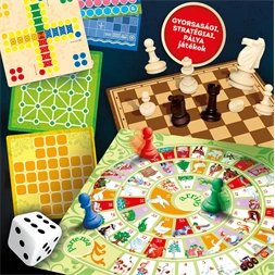 Ludoteca klasszikus játékok több, mint 60 féle - társasjáték gyűjtemény