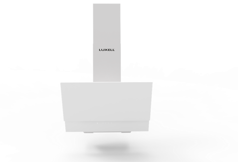 Luxell DA6-835 fehér, szabadonálló, döntött, méret:60 cm, zajszint:62 dB, páraelszívó