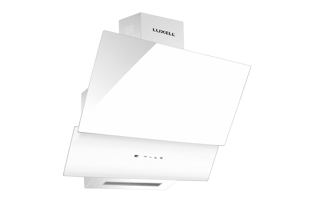 Luxell DA6-835 fehér, szabadonálló, döntött, méret:60 cm, zajszint:62 dB, páraelszívó