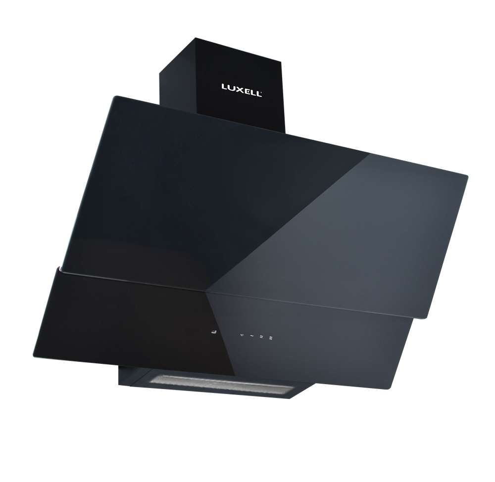 Luxell DA6-835 fekete, szabadonálló, döntött, méret:60 cm, zajszint:62 dB, páraelszívó