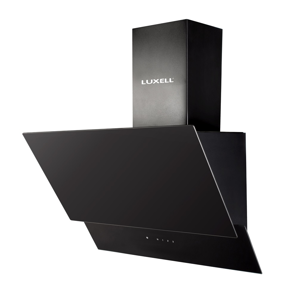 Luxell DA6-835 fekete, szabadonálló, döntött, méret:60 cm, zajszint:62 dB, páraelszívó