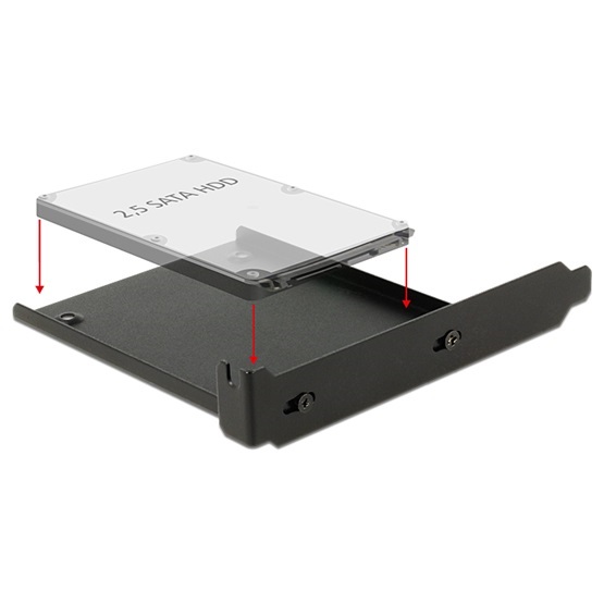 MBR Delock 18212 1 x 2,5" HDD PCI - PCIe helyre beépítő keret