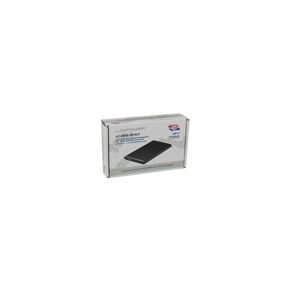 MBR LC Power Külső 2,5" LC-25U3-7B-ALU