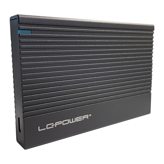 MBR LC Power Külső Ház 2,5" LC-25U3-C
