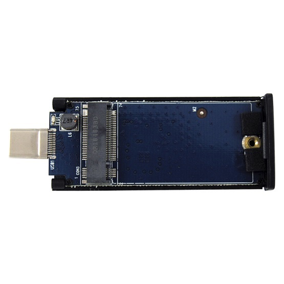 MBR LC Power Külső ház - USB 3.1 Type-C - M.2 SATA SSD - LC-M2-C-42MM