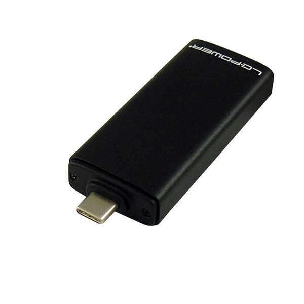 MBR LC Power Külső ház - USB 3.1 Type-C - M.2 SATA SSD - LC-M2-C-42MM