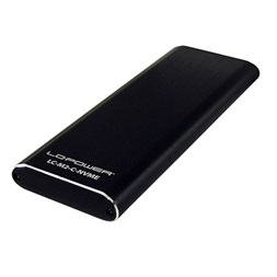 MBR LC Power Külső ház - USB 3.1 Type C - M.2 SSD - LC-M2-C-NVME