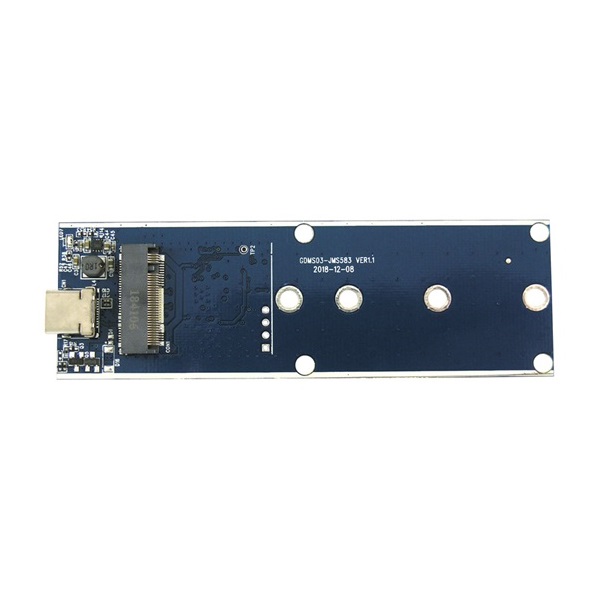 MBR LC Power Külső ház - USB 3.1 Type C - M.2 SSD - LC-M2-C-NVME