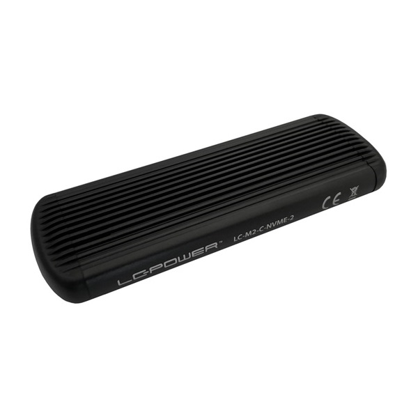MBR LC Power Külső ház - USB 3.2 2x1 Type C - M.2 NVMe SSD - LC-M2-C-NVME-2