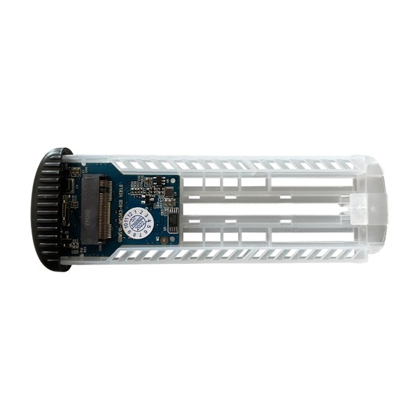 MBR LC Power Külső ház - USB 3.2 2x1 Type C - M.2 NVMe SSD - LC-M2-C-NVME-2