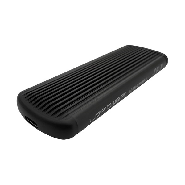 MBR LC Power Külső ház - USB 3.2 2x1 Type C - M.2 NVMe SSD - LC-M2-C-NVME-2