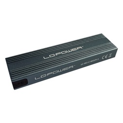 MBR LC Power Külső ház - USB 3.2 Type-C - NVMe vagy SATA M.2 SSD - LC-M2-C-MULTI-3