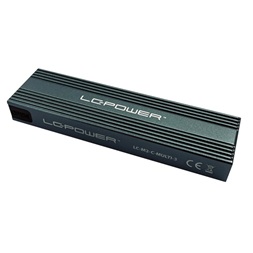 MBR LC Power Külső ház - USB 3.2 Type-C - NVMe vagy SATA M.2 SSD - LC-M2-C-MULTI-3