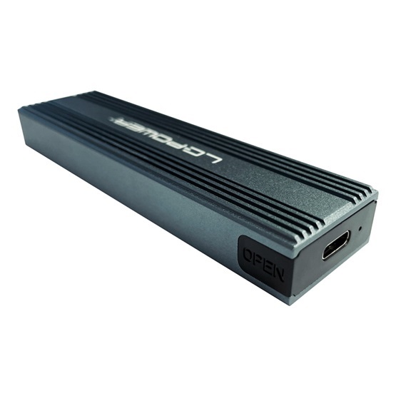 MBR LC Power Külső ház - USB 3.2 Type-C - NVMe vagy SATA M.2 SSD - LC-M2-C-MULTI-3