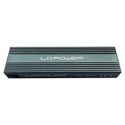 MBR LC Power Külső ház - USB 3.2 Type-C - NVMe vagy SATA M.2 SSD - LC-M2-C-MULTI-3
