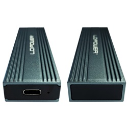 MBR LC Power Külső ház - USB 3.2 Type-C - NVMe vagy SATA M.2 SSD - LC-M2-C-MULTI-3