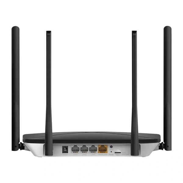 MERCUSYS MB115-4G 4 antennás - fekete 300Mbps vezeték nélküli N 4G LTE router