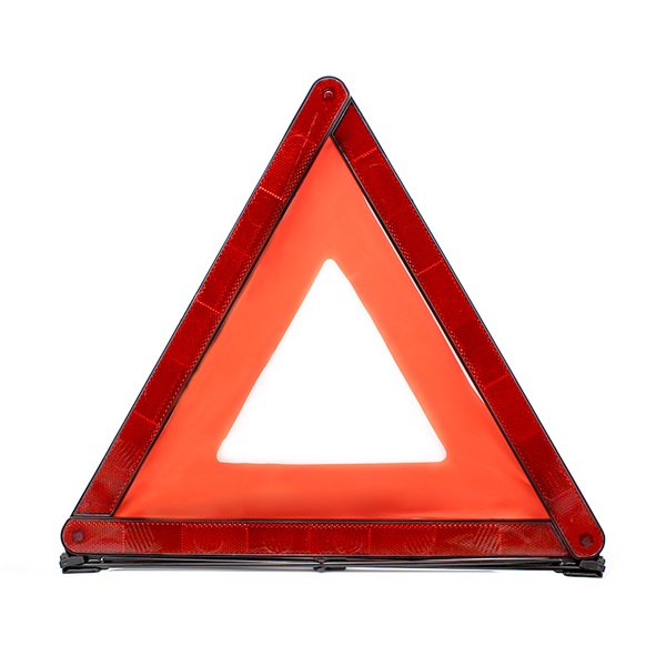 MNC 83455 43x43x43cm elakadásjelző háromszög