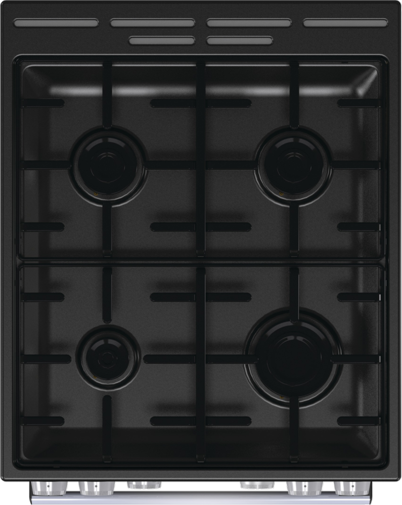 MORA K4255C1S szürke, szabadonálló, gáz, kombinált, főzőzóna: 4, sütő:70L, grill, tűzhely