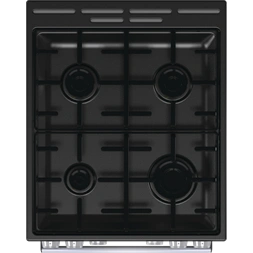 MORA K4255C1S szürke, szabadonálló, gáz, kombinált, főzőzóna: 4, sütő:70L, grill, tűzhely (Újszerű)