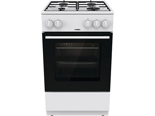 MORA P2241A1W fehér, szabadonálló, gáz, főzőzóna: 4, sütő:70L, tűzhely