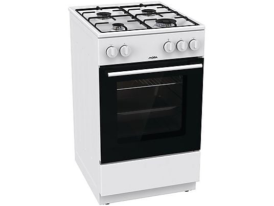 MORA P2241A1W fehér, szabadonálló, gáz, főzőzóna: 4, sütő:70L, tűzhely