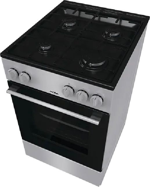 MORA P2252A1S szürke, szabadonálló, gáz, főzőzóna: 4, sütő:70L, tűzhely
