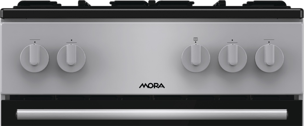MORA P2252A1S szürke, szabadonálló, gáz, főzőzóna: 4, sütő:70L, tűzhely