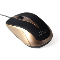 Media-Tech MT1091MO Plano USB egér - arany