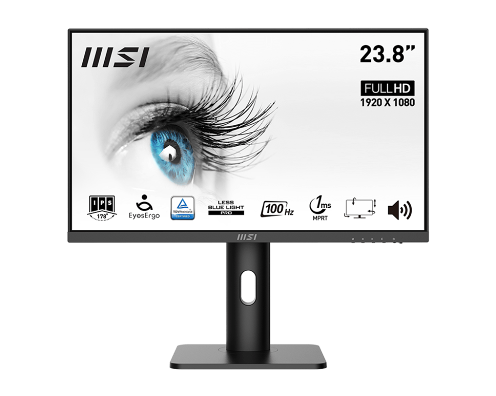 MSI 23,8" PRO MP243XP FHD IPS 100Hz HDMI/DP monitor