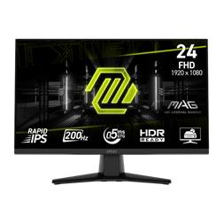 MSI 24" MAG 242F FHD Rapid IPS 200Hz DP/HDMI gamer monitor