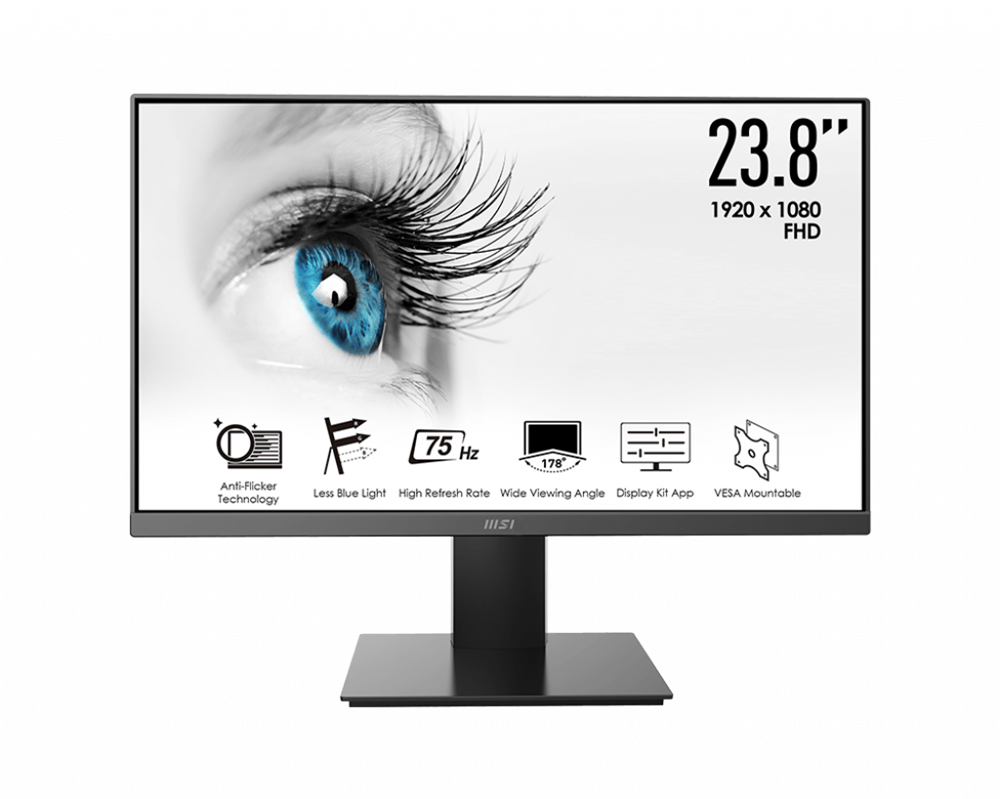 MSI 24" PRO MP241X FHD VA HDMI/VGA monitor