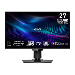 MSI 27" 274UPDF Rapid IPS UHD 320/160Hz DP/HDMI/USB-C MiniLED gamer monitor