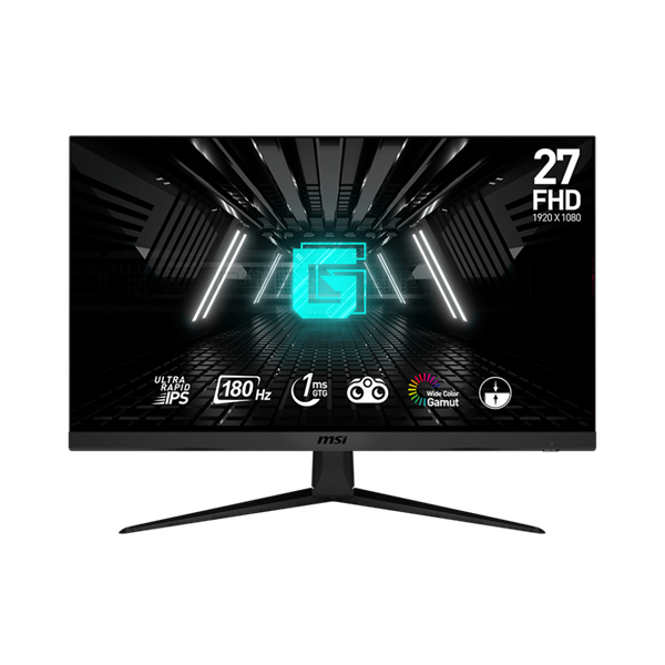MSI 27" G2712F Rapid FHD IPS 180Hz DP/HDMI LED gamer monitor (Újracsomagolt)