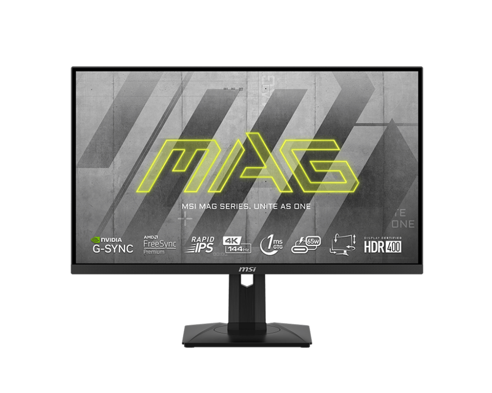 MSI 27" MAG 274UPF E2 Rapid UHD IPS 160Hz DP/HDMI/USB-C gamer monitor (Újracsomagolt)