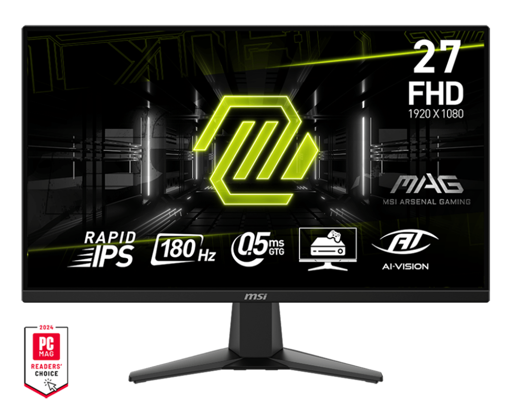 MSI 27" MAG 275F FHD IPS DP/HDMI gamer monitor