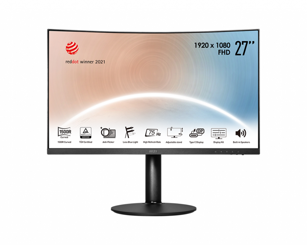 MSI 27" Modern MD271CP FHD VA HDMI monitor