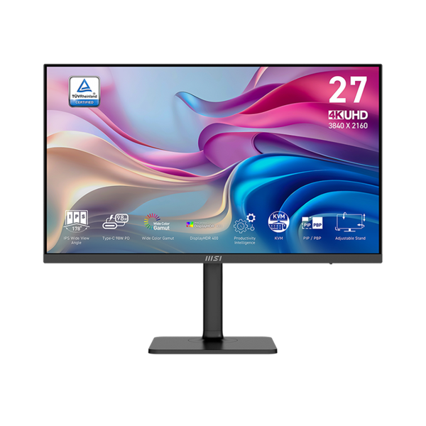 MSI 27" Modern MD272UPHG UHD IPS HDMI/DP/USB-C monitor (Újszerű)