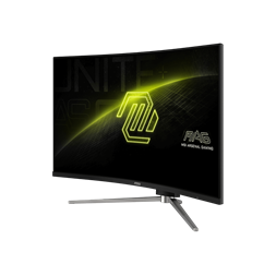 MSI 31,5" 325CQRF QD E2 Rapid VA WQHD 180Hz HDMI/DP/USB-C ívelt gamer monitor